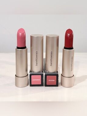 Bare Minerals Mineralist Hydra-Smoothing Lipstick Warm/Coral Set